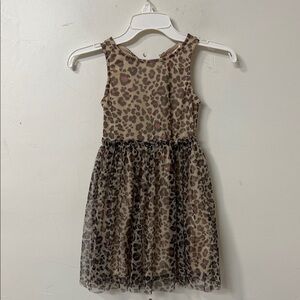 Leopard Print Sleeveless Dress